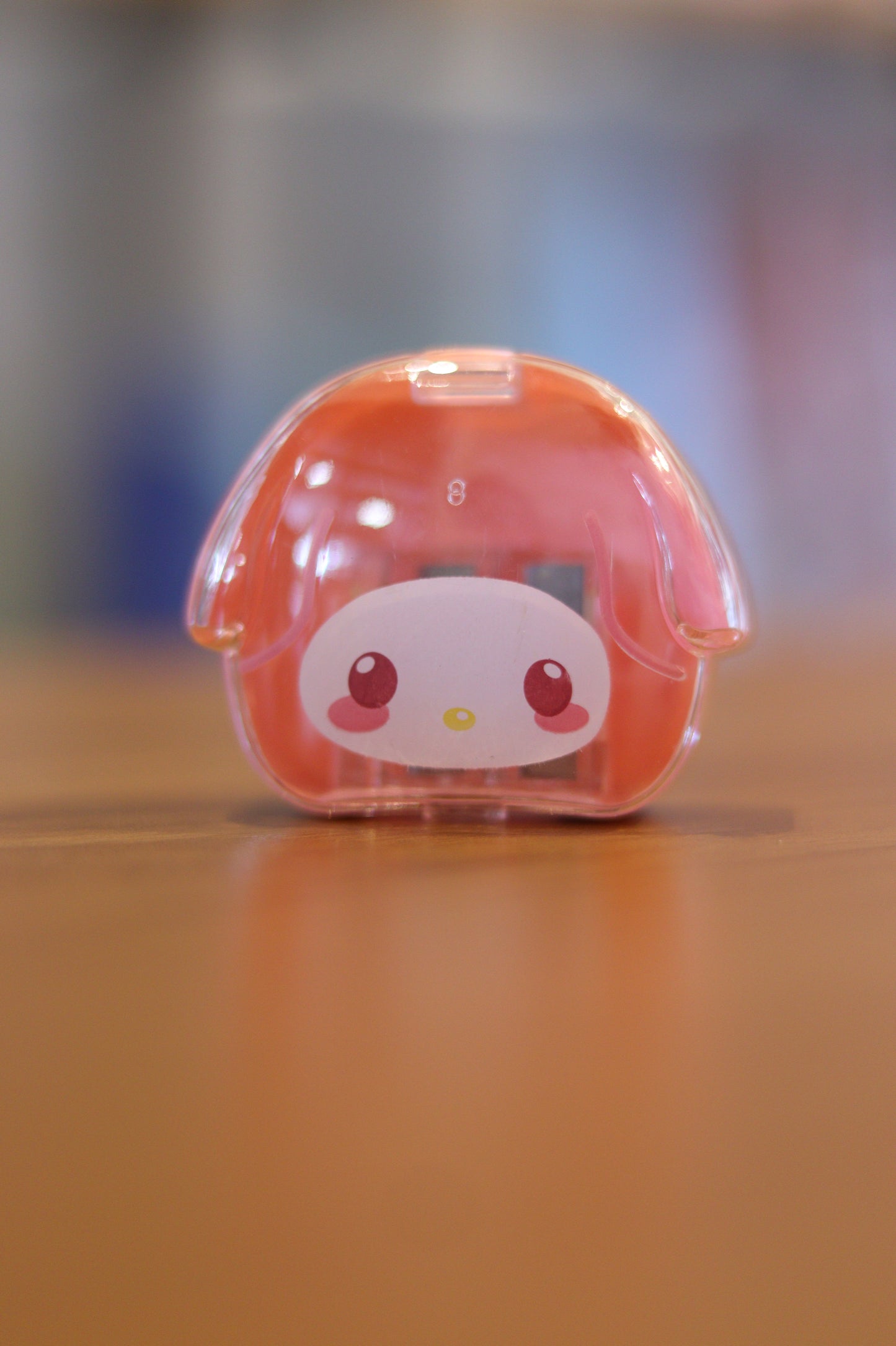 Cute Cartoon Double-Hole Pencil Sharpener – Mini Transparent Sharpener with Storage Box | Aesthetic Stationery Gift for Kids & Students | Onebest