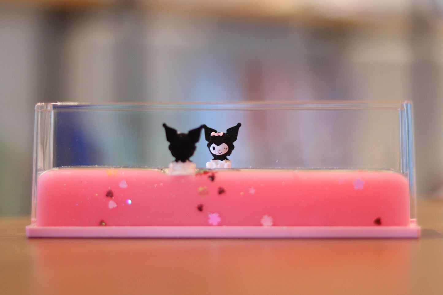 Kuromi Floating Water Showpiece - Cute Desk & Gift Decor for Kids & Kuromi Fans | Onebest
