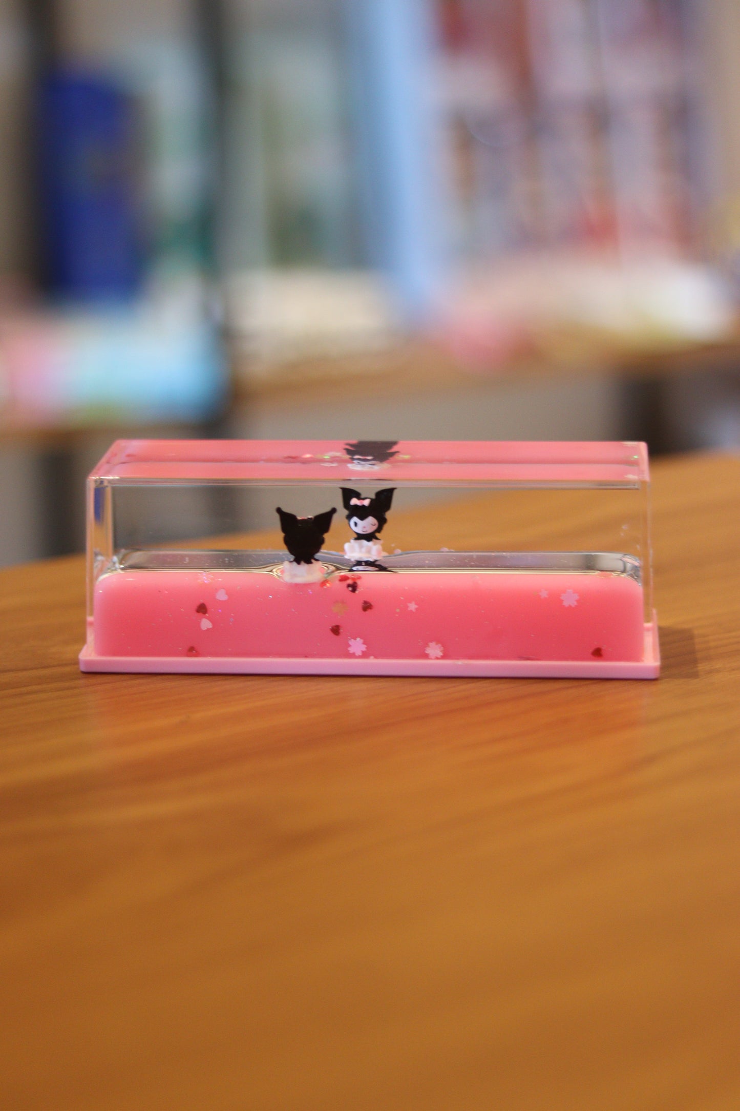 Kuromi Floating Water Showpiece - Cute Desk & Gift Decor for Kids & Kuromi Fans | Onebest