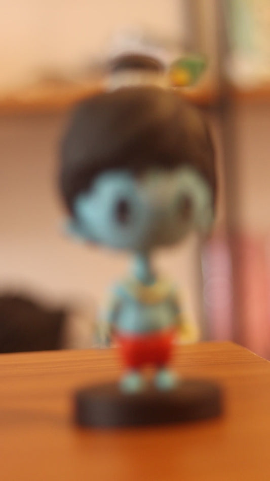 Lord Shree Krishna Idol Bobblehead - Perfect for Car Dashboard, Office Desk & Home Decor | Onebest