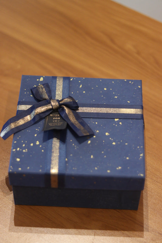 Elegant Black & Purple Gift Box with Ribbon - Premium M4 Quality (Small / Medium / Large) | Onebest