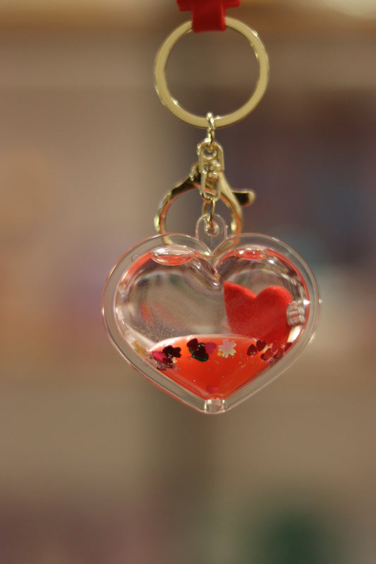 Mini Bottle Water Showpiece Heart Shape | Cute Decorative Gift Item | Onebest