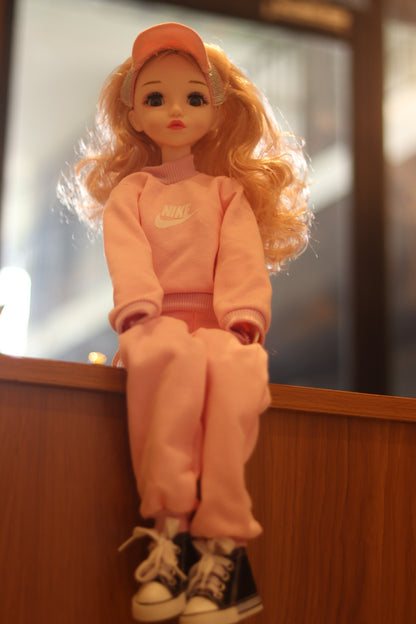 60cm Full Size Music Doll with Foldable Joints - Fancy Dress & Shoes | Collectible Gift Doll | Onebest