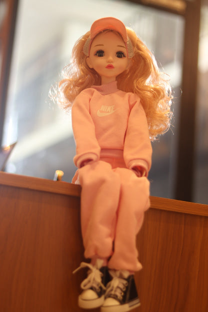 60cm Full Size Music Doll with Foldable Joints - Fancy Dress & Shoes | Collectible Gift Doll | Onebest