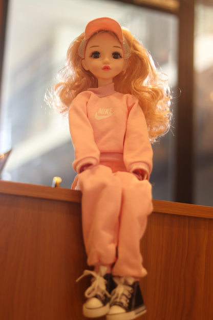 60cm Full Size Music Doll with Foldable Joints - Fancy Dress & Shoes | Collectible Gift Doll | Onebest