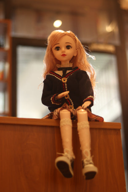 60cm Full Size Music Doll with Foldable Joints - Fancy Dress & Shoes | Collectible Gift Doll | Onebest