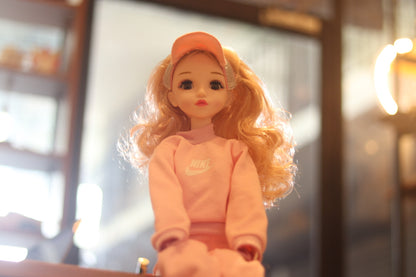 60cm Full Size Music Doll with Foldable Joints - Fancy Dress & Shoes | Collectible Gift Doll | Onebest