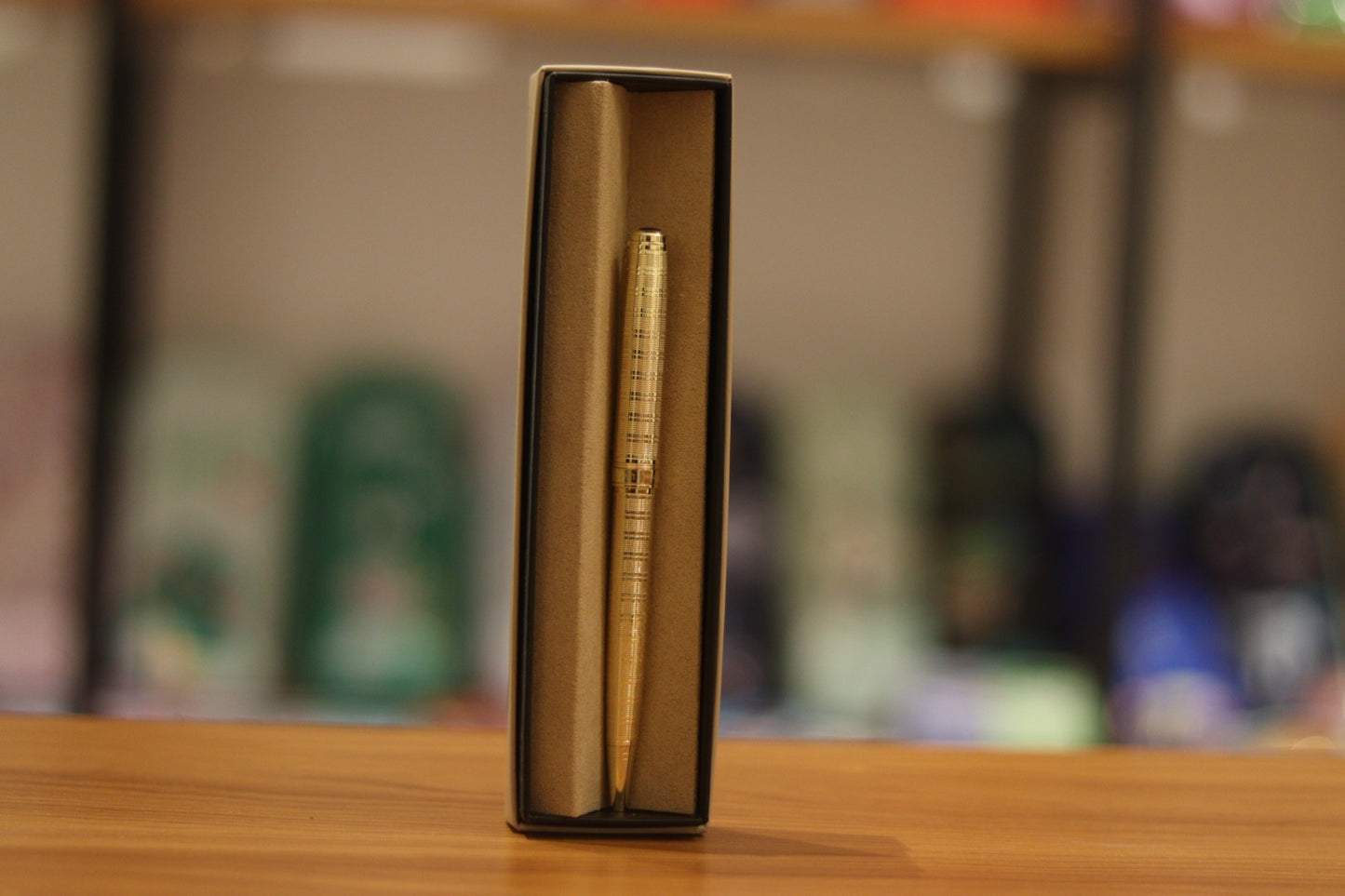 Parker Royal Golden Pen with Box | Luxury Ballpoint Gift Pen | Onebest