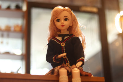 60cm Full Size Music Doll with Foldable Joints - Fancy Dress & Shoes | Collectible Gift Doll | Onebest